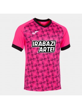 "Irabazi Arte" camiseta rosa